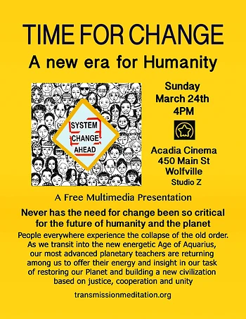 Poster for Time For Change