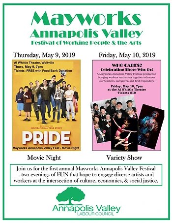 Poster for Mayworks - Movie Night