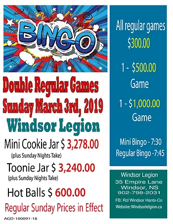 Poster for Special Bingo