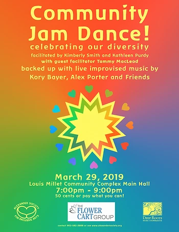 Poster for Community Jam Dance