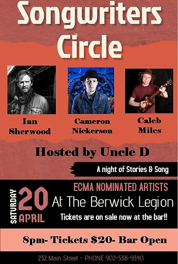 Poster for Songwriters Circle