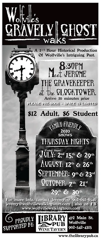 Poster for Gravely Ghost Walk