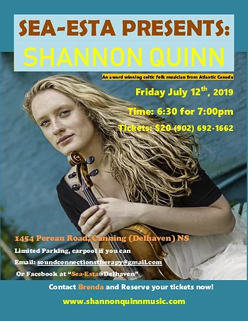 Poster for Shannon Quinn in Concert