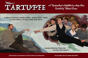 Poster for Tartuffe, A Newfoundland Adaptation