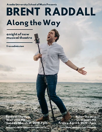 Poster for Along The Way with Brent Raddall