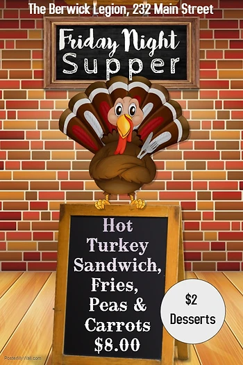 Poster for Friday Night Supper