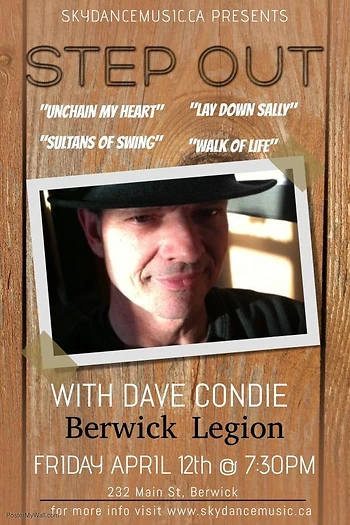 Poster for Dave Condie