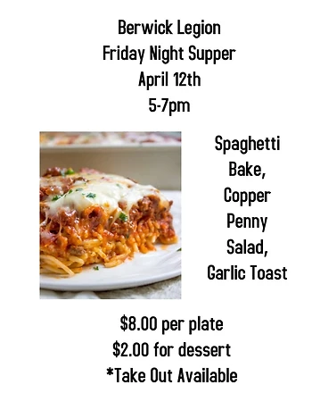 Poster for Friday Night Supper