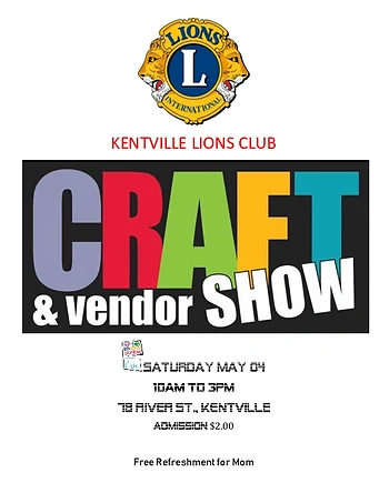 Poster for Craft and Vendor Sale