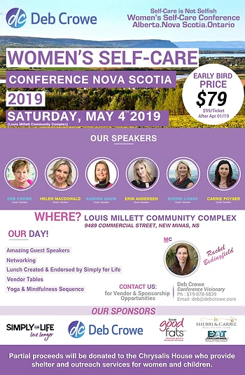 Poster for Women's Self Care Conference