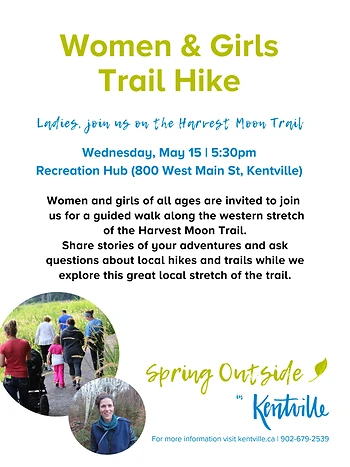 Poster for Women & Girls Trail Hike