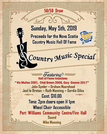Poster for Country Music Special