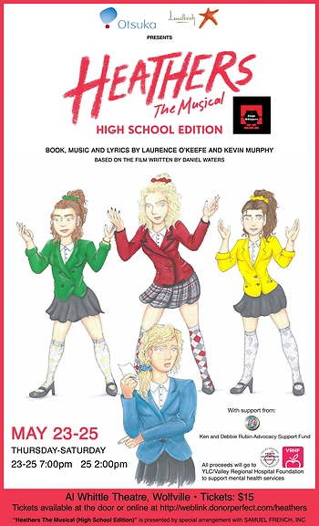 Poster for Heathers the Musical