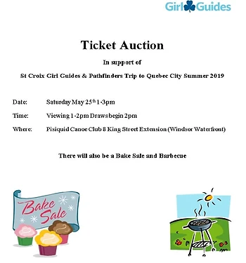 Poster for Ticket Auction