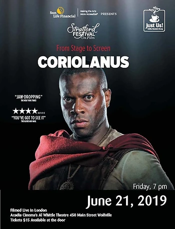Poster for Coriolanus by William Shakespeare