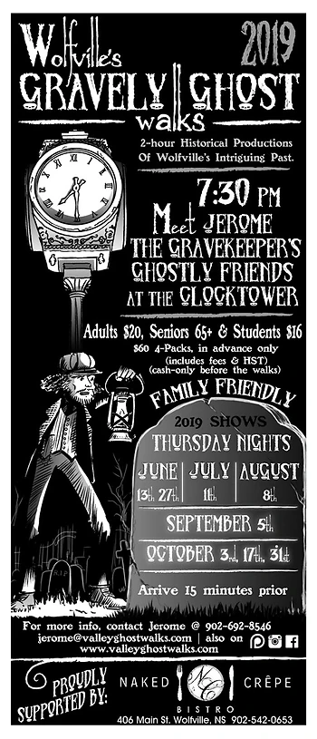 Poster for Gravely Ghost Walk