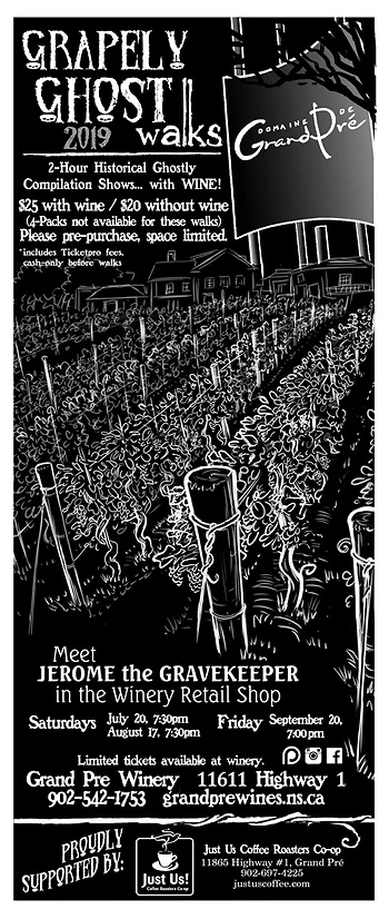 Poster for Grapely Ghost Walk