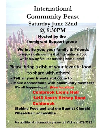 Poster for International Pot Luck