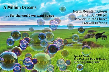 Poster for North Mountain Chorus