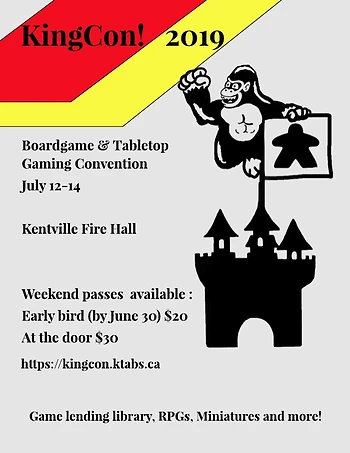 Poster for KingCon!
