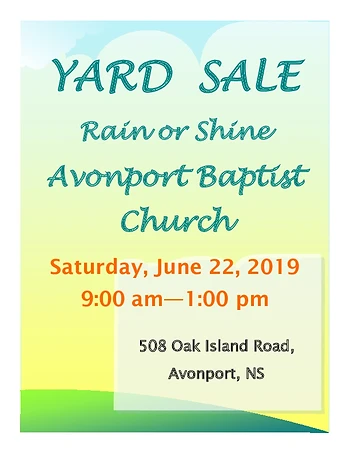 Poster for Yard Sale