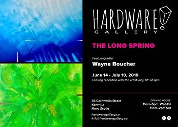 Poster for The Long Spring by Wayne Boucher