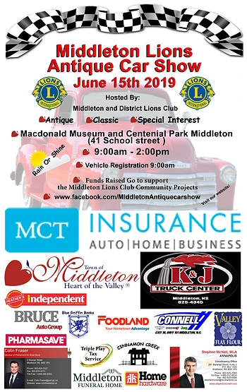 Poster for Antique Car Show