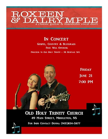 Poster for Music Concert
