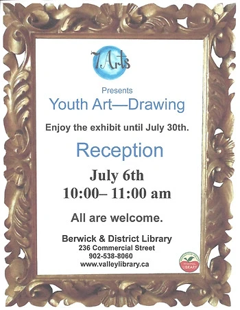 Poster for 7Arts Exhibit & Reception