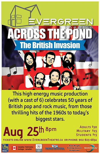 Poster for Across The Pond The British Invasion