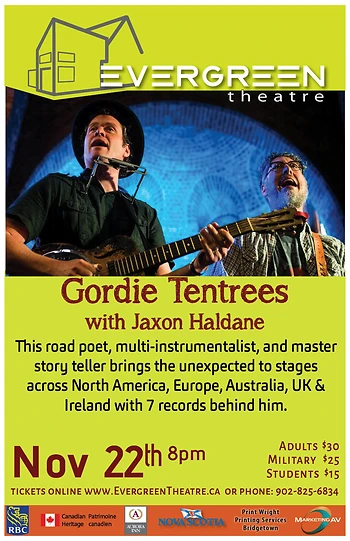 Poster for Gordie Tentrees With Jaxson Haldane