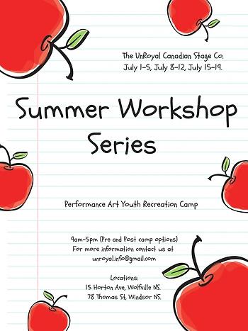 Poster for UnRoyal Summer Camp Workshop