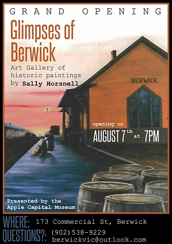 Poster for Sally Horsnell Art Gallery