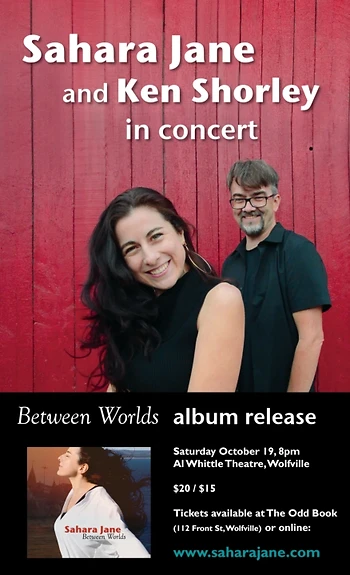 Poster for Sahara Jane CD Release