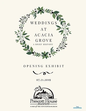 Poster for Weddings at Acacia Grove
