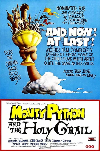 Poster for Monty Python & the Holy Grail