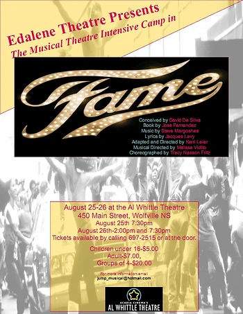 Poster for Fame! The Musical