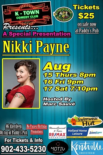 Poster for Nikki Payne!