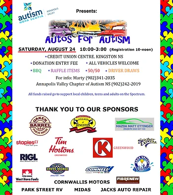 Poster for Autos for Autism