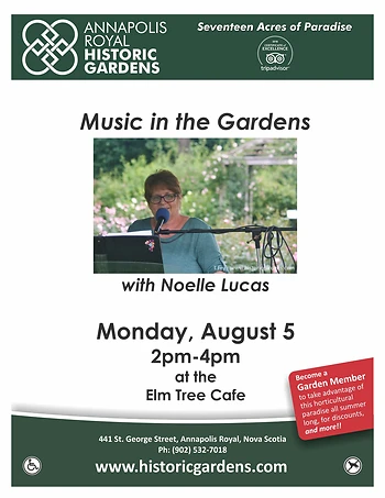 Poster for Music in the Gardens