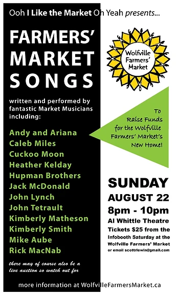 Poster for Farmers' Market Songs