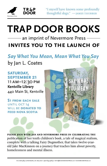Poster for Book Launch Celebration - Jan L. Coates
