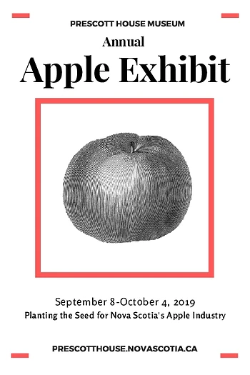 Poster for Apple Exhibit Opening