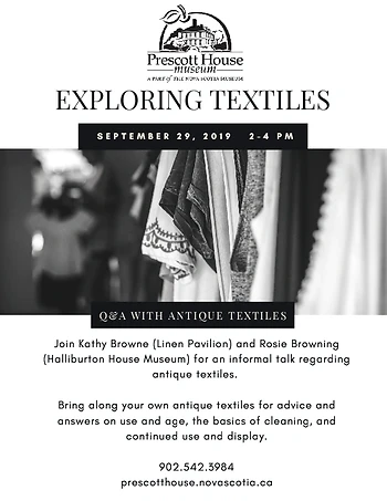 Poster for Exploring Textiles