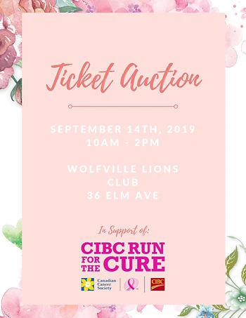Poster for Ticket Auction