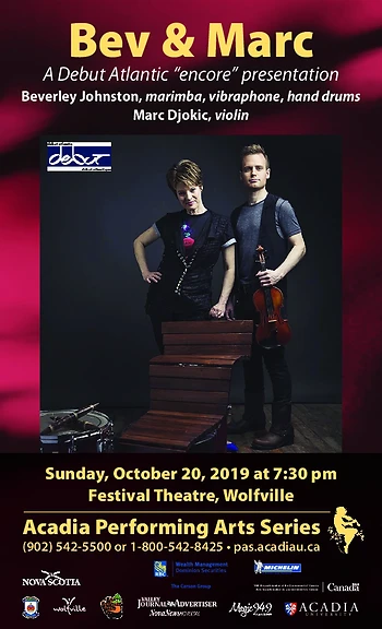 Poster for Beverley Johnson & Marc Djokic