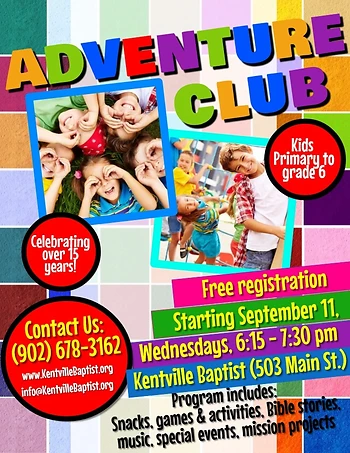 Poster for Adventure Club