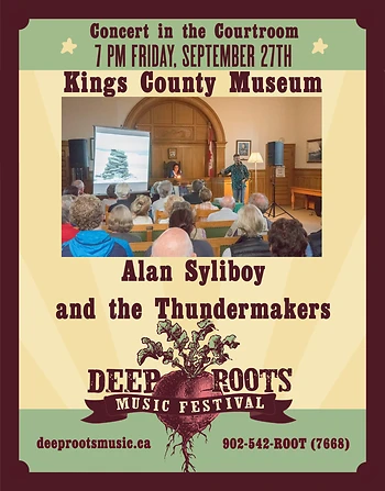 Poster for Deep Roots - Concert in the Courtroom