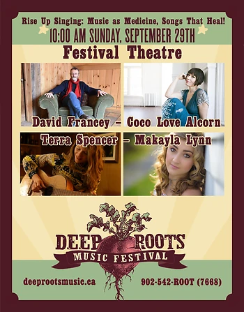 Poster for Deep Roots - Rise Up Singing: Music as Medicine, Songs That Heal!