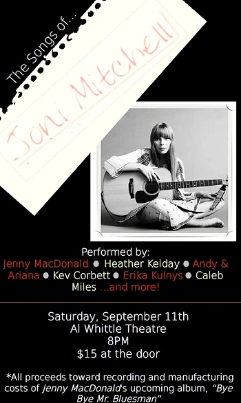 Poster for The Songs of Joni Mitchell